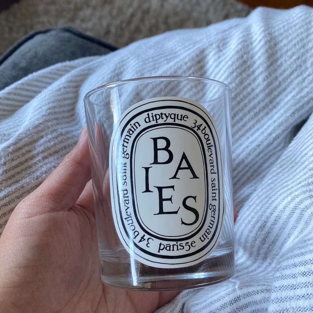 Diptyque empty glass candle